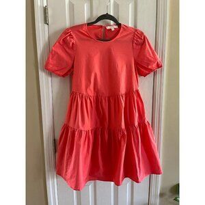 Adyson Parker Coral Tiered Dress
